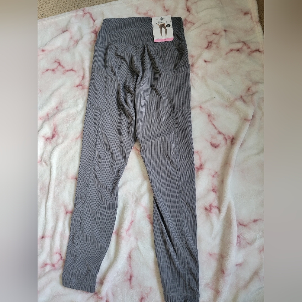 Leggings ribbed small
